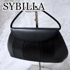 【未使用級】Sybilla シビラ ハンドバッグ フォーマル ブラック 2WAYのサムネイル