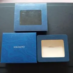 MIKIMOTO ミキモト ネックレス用ソフトケース 収納用ケース ブルー