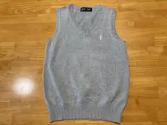 【EAST BOY】グレー Vネック スクールベスト