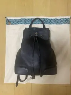 お値下げしました。美品トリーバーチ　ブラックレザーバックパック