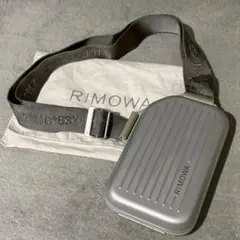 美品 リモワ トパーズ ピッコロ 2way ミニショルダーバッグ アルミ製