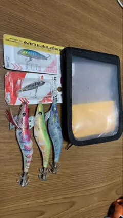 A*u様 エギ 3個セット 収納ケース付き