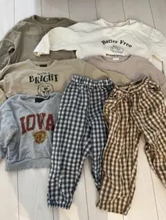 韓国　子ども服　くすみカラー　まとめセット