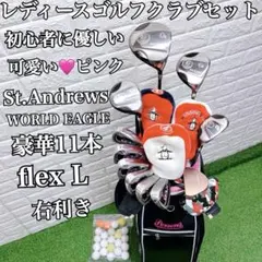 2026年最新】St ANDREWS セット内容：ヘッドカバー ゴルフクラブ