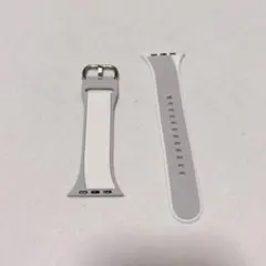 未使用　Apple Watchバンド　 42 44 45mm ホワイト　グレー