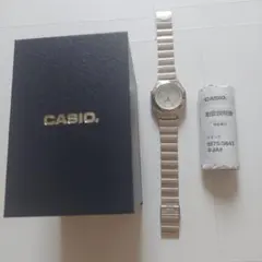 CASIO wave ceptor 腕時計 アナデジ　電波腕時計　説明書、箱つきのサムネイル