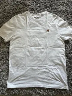 MAISON KITSUNE フォックスパッチ Tシャツ ホワイト Lのサムネイル