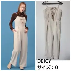 DEICY❤️リボンシャーリングサロペット　デイシーのサムネイル