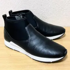 ★美品！PEDALA アシックス ペダラ サイドジップ 本革 レザースニーカー