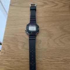CASIO ランニングデジタル腕時計 ブラック