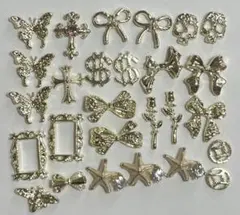 No.542 ネイルパーツ　デコパーツ　まとめ売り　セット