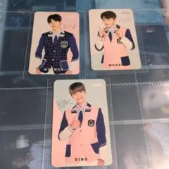 SEVENTEEN ウォヌ ウジ ディノ elite トレカ ３枚セット