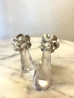 美品★AVON★花モチーフVintageイヤリング