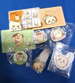 ちいかわくら寿司缶バッジ、マグネットシート、他