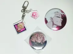 士道龍聖　推しキャラ缶バッジ　アクリルキーホルダー　シーン切り取り缶バッジ