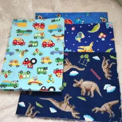 綿プリント　ハギレ