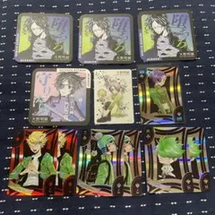 天野明展 REBORN アートコースター オーロラトランプ 黒曜 骸 クローム