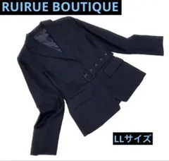 RUIRUE BOUTIQUE　テーラードジャケット　ベルト　LL
