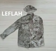 【値下げ】レフラー LEFLAH タイダイ 長袖シャツ バケットハット セット