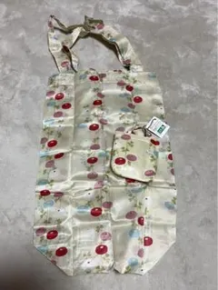 未使用品　エコバッグ　小花
