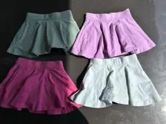 スカッツ　スカート4点セット 100cm