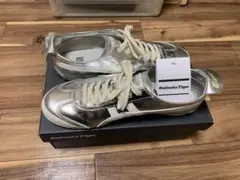 Onitsuka Tiger MEXICO 66 シルバー スニーカーのサムネイル