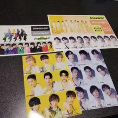 Snow Man ステッカー　クリアファイルセット