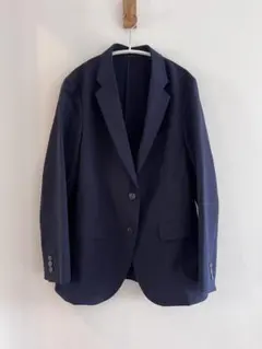 ユニクロ　感動ジャケット　ネイビー　Mサイズ　レディース