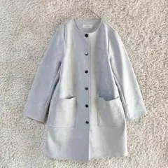 《美品★》元町ゼラール　MOTOMACHI zelal ノーカラーコートのサムネイル
