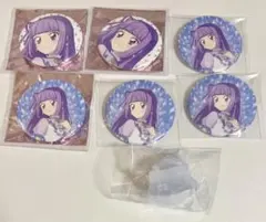 アイカツ！　プリパラ　映画　氷上スミレ　缶バッジ　リングライト　7点