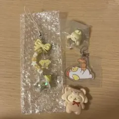 【値下げ中】ポムポムプリン　星屑　万博　ガチャガチャ　キーホルダー　セット