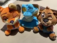 ズートピア2 こてっとぺったん マスコット ニックアソート 3種セット