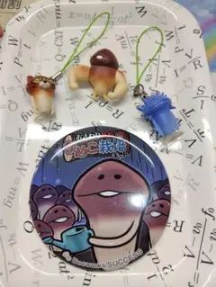 おさわり探偵なめこ栽培キット　吸盤付きマスコットなど4点セット　値下げ依頼不可