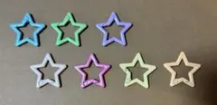 【8色セット】星型 カラビナ スター キーホルダー かわいい Y2K 推し活