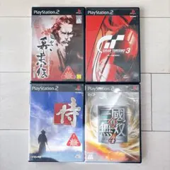 PS2ソフト 風雲 幕末伝 GRAN TURISMO3 侍 S真・三國無双4