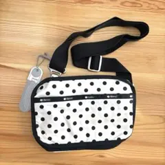 【新品】LeSportsac CRカメラバッグ サンマルチ　ショルダー　ドット柄