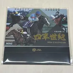 【ウインズ限定】JRA 非売品 2026年 オリジナル卓上カレンダー 競馬