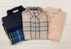 さっちん様専用BURBERRY 他 おまとめ売り男の子半袖・長袖シャツ3点セット
