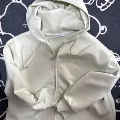 Lovetoxic 薄緑 ヴィンテージ風 パーカー Sサイズ