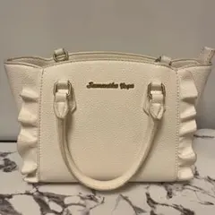 サマンサベガ ミニフラッター ホワイト