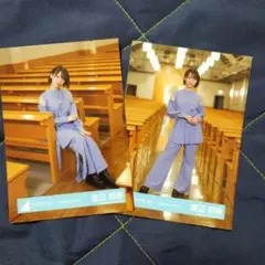 日向坂46 渡辺莉奈「夕陽Dance」MV衣装 生写真のサムネイル