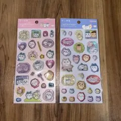 ちいかわ ポップデコパーティー ラメきらクリスタルシール 2枚