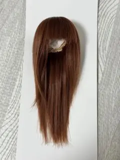 オビツ　4.5inch M-wigストレート マロンブラウン