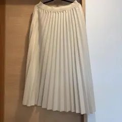 ナチュラル プリーツスカート フリーサイズのサムネイル