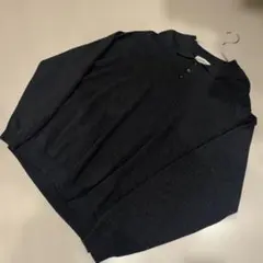 Eddie Bauer ニットポロ XL ダークグレーのサムネイル