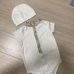 バーバリー　ベビー　ロンパース