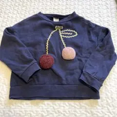 プティマイン　さくらんぼトレーナー