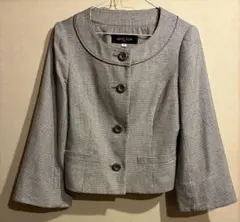 【値下げしました！】MICHEL KLEIN ノーカラージャケット 38