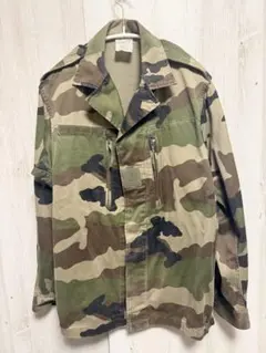 ヨーロッパ 古着 フランス軍 90s F2 ジャケット ミリタリー CE迷彩 