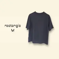 レクタングル rectangle サマーニット【M】ブラック リブのサムネイル